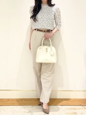 「Samantha Thavasa（サマンサタバサ）のアイテム」を使った、SamanthaThavasaさん（レディース・160cm）の秋コーディネート