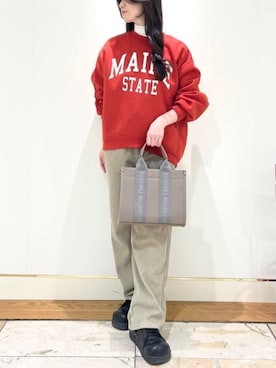 SamanthaThavasaさん(レディース・160cm)の冬コーディネート