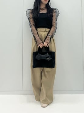 「Samantha Thavasa（サマンサタバサ）のアイテム」を使った、SamanthaThavasaさん（レディース・160cm）の秋コーディネート