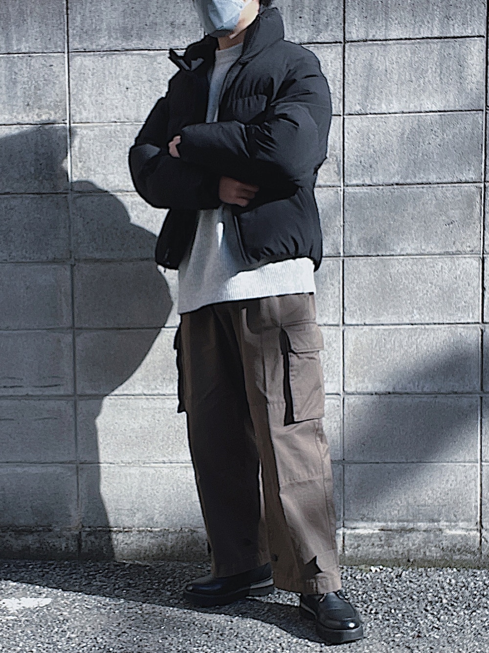 Kazuページ Kazu(低身長コーデ)｜WYM LIDNMのニット/セーターを使った