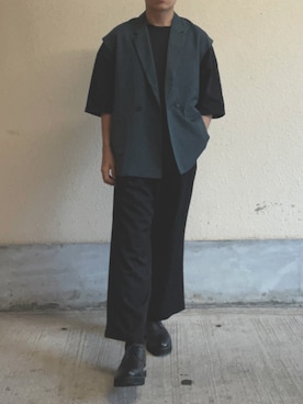 Kazu(低身長コーデ)さん(メンズ・165cm)の夏コーディネート