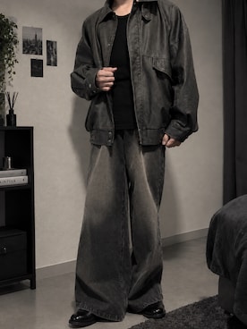 「CLEL（クレイル）のアイテム」を使った、Kazu(低身長コーデ)さん（メンズ・165cm）の秋コーディネート