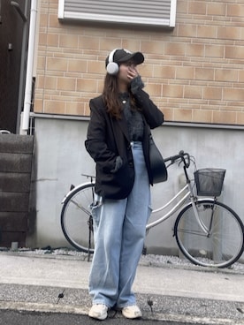 「プチプチコーデ」｜ちーさん（レディース・162cm）の冬コーディネート