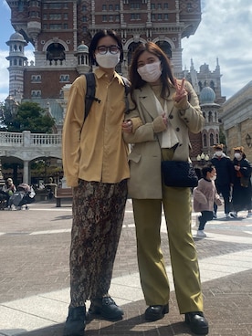 バックパック リュックを使った ディズニーコーデ の人気ファッションコーディネート Wear