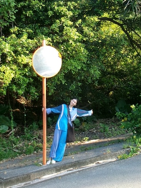 「アイテム（ルームウェア）」を使った、アボカドチーズナンさん（レディース・167cm）の夏コーディネート