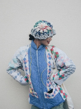 アボカドチーズナンさん（骨格ウェーブ・レディース・167cm）の冬コーディネート