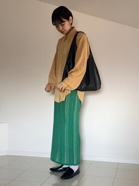 アボカドチーズナンさん（レディース・166cm）の冬コーディネート