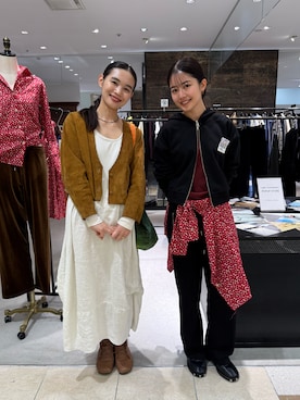 「アイテム（ワンピース）」を使った、アボカドチーズナンさん（レディース・167cm・20代）の秋コーディネート