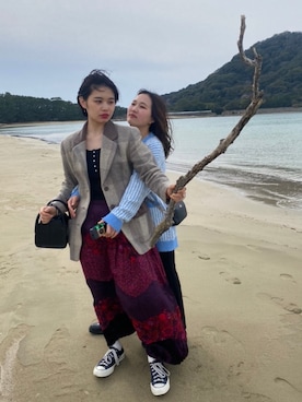 アボカドチーズナンさん(レディース・166cm)の春コーディネート