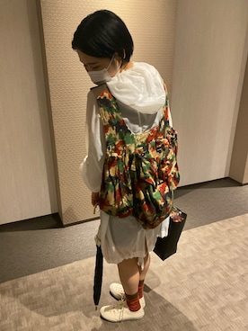 「スイス軍」｜アボカドチーズナンさん（レディース・166cm）の夏コーディネート