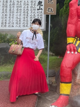 アボカドチーズナンさん（レディース・166cm）の夏コーディネート