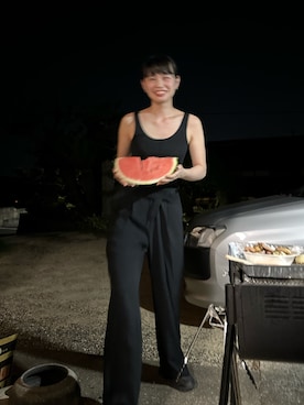 アボカドチーズナンさん(レディース・166cm)の夏コーディネート