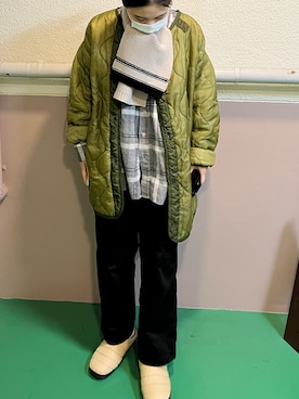 アボカドチーズナンさん(レディース・166cm)の冬コーディネート