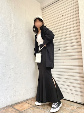 Rinaさん（レディース・158cm）の春コーディネート