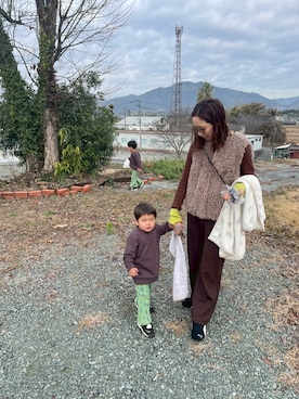 ひろえさん（レディース・163cm）の冬コーディネート