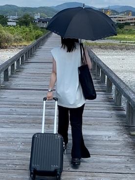 「Y's（ワイズ）のアイテム」を使った、Maかなさん（レディース・156cm）の夏コーディネート