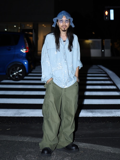 BOW WOW（バウワウ）の「US ARMY P/O CHAMBRAY SHIRTS PAINTED（シャツ