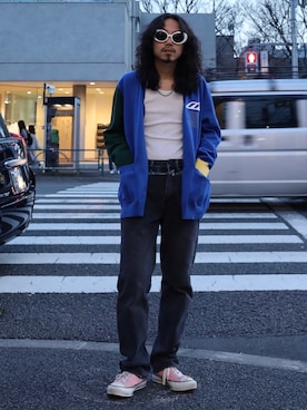 「TAKAHIROMIYASHITATheSoloIst.（タカヒロミヤシタザソロイスト）のアイテム」を使った、AOKIFLASH‼︎!さん（メンズ・166cm）の春コーディネート