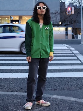 「TAKAHIROMIYASHITATheSoloIst.（タカヒロミヤシタザソロイスト）のアイテム」を使った、AOKIFLASH‼︎!さん（メンズ・166cm）の春コーディネート