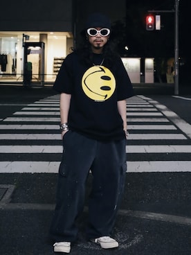 「READYMADE（レディメイド）のアイテム」を使った、AOKIFLASH‼︎!さん（メンズ・166cm）の春コーディネート