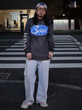 「GUCCI（グッチ）のアイテム」を使った、AOKIFLASH‼︎!さん（メンズ・166cm）の春コーディネート