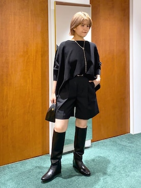 「アイテム（チノパンツ）」を使った、BARNYARDSTORM / 碧さん（レディース・155cm・20代）の秋コーディネート
