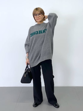 「アイテム（ボストンバッグ）」を使った、BARNYARDSTORM / 碧さん（レディース・155cm）の秋コーディネート