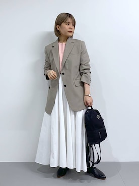 「アイテム（バックパック/リュック）」を使った、BARNYARDSTORM / 碧さん（レディース・155cm・20代）の冬コーディネート