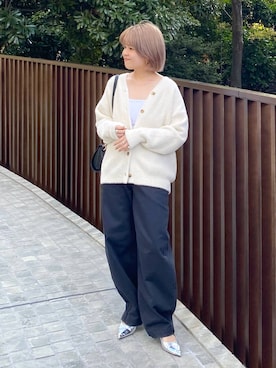 「アイテム（チノパンツ）」を使った、BARNYARDSTORM / 碧さん（レディース・155cm・20代）の秋コーディネート