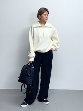 「アイテム（バックパック/リュック）」を使った、BARNYARDSTORM / 碧さん（レディース・155cm・20代）の秋コーディネート
