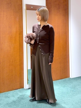 「LE VERNIS（ル・ベルニ）のアイテム」を使った、BARNYARDSTORM / 碧さん（レディース・155cm）の冬コーディネート