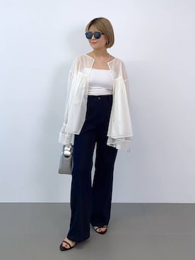 「アイテム（その他シューズ）」を使った、BARNYARDSTORM / 碧さん（レディース・155cm・20代）の夏コーディネート