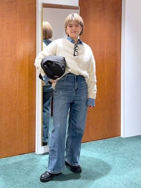 「アイテム（シューズ）」を使った、BARNYARDSTORM / 碧さん（レディース・155cm・20代）の冬コーディネート