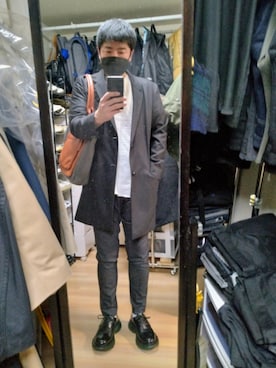 「MARC JACOBS（マークジェイコブス）のアイテム（バッグ）」を使った、高さん（メンズ・176cm）の春コーディネート