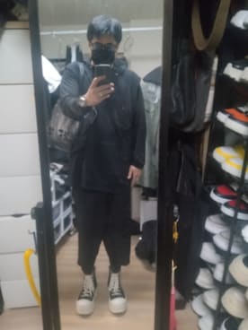 「アイテム（リング）」を使った、高さん（メンズ・176cm）の秋コーディネート