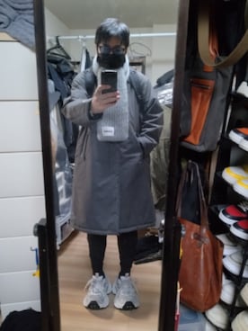 「UNDERCOVER（アンダーカバー）のアイテム」を使った、高さん（メンズ・176cm）の冬コーディネート