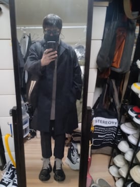 「Rick Owens（リックオウエンス）のアイテム」を使った、高さん（メンズ・176cm）の春コーディネート