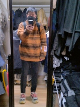 「URBAN RESEARCH（アーバンリサーチ）のアイテム（スラックス）」を使った、高さん（メンズ・176cm）の春コーディネート