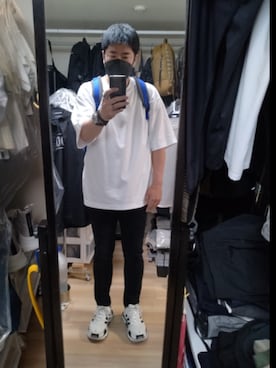 「JohnUNDERCOVER（ジョンアンダーカバー）のアイテム」を使った、高さん（メンズ・176cm）の夏コーディネート