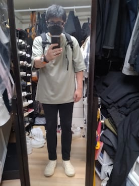 「STUDIOUS（ステュディオス）のアイテム（パンツ）」を使った、高さん（メンズ・176cm）の夏コーディネート