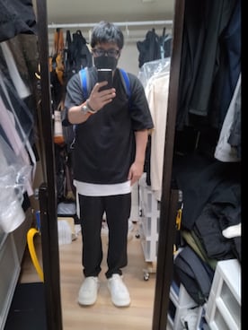 「COMME CA ISM（コムサイズム）のアイテム」を使った、高さん（メンズ・176cm）の夏コーディネート