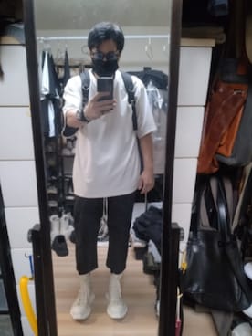 「Rick Owens（リックオウエンス）のアイテム」を使った、高さん（メンズ・176cm）の秋コーディネート
