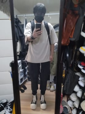「CORPUS TOKYO（コーパス トーキョー）のアイテム」を使った、高さん（メンズ・176cm）の春コーディネート