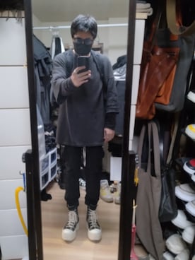 「UNDERCOVER（アンダーカバー）のアイテム」を使った、高さん（メンズ・176cm）の夏コーディネート