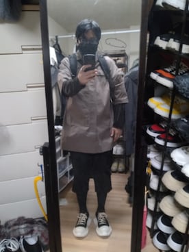 「JULIUS（ユリウス）のアイテム」を使った、高さん（メンズ・176cm）の秋コーディネート