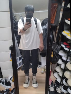 「UNDERCOVER（アンダーカバー）のアイテム」を使った、高さん（メンズ・176cm）の夏コーディネート