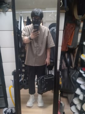 「UNDERCOVER（アンダーカバー）のアイテム」を使った、高さん（メンズ・176cm）の夏コーディネート