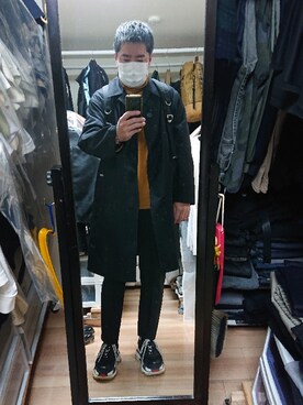 高さん(メンズ・176cm)の冬コーディネート