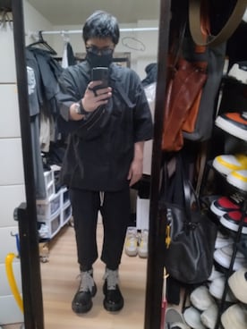 「Y-3(ワイスリー)のアイテム」を使った、高さん(メンズ・176cm)の春コーディネート