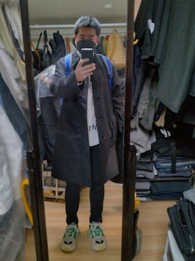 「JohnUNDERCOVER（ジョンアンダーカバー）のアイテム」を使った、高さん（メンズ・176cm）の冬コーディネート